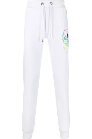 Philipp Plein Skull print skinny-fit track pants