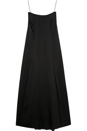 FORTE FORTE Satin-finish maxi dress