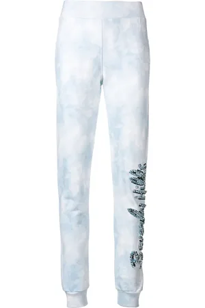 Philipp Plein Beverly Hills crystal embellished track pants