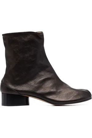 Maison Margiela Tabi 30mm leather ankle boots