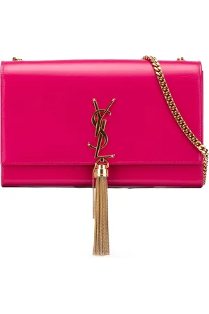 Saint Laurent 1990-2025 Medium Smooth Calfskin Classic Monogram Kate Tassel crossbody bag