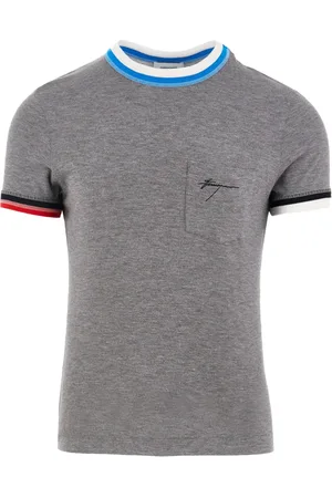 Salvatore Ferragamo Colour-block trim T-shirt
