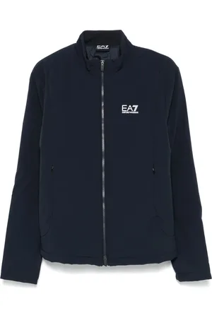 EA7 Logo-print jacket
