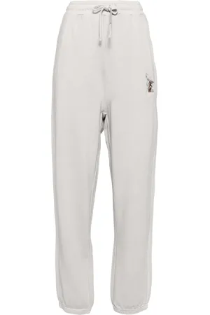 Musium Div. Logo embroidered track pants