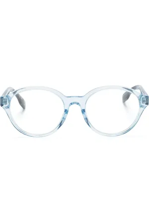 Burberry Transparent-design oval-frame glasses