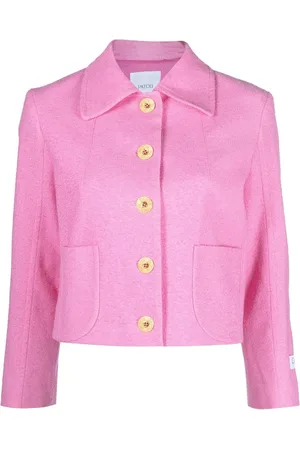 Patou Single-breasted tweed jacket
