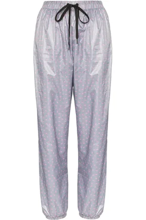 Natasha Zinko High-waisted motif track pants