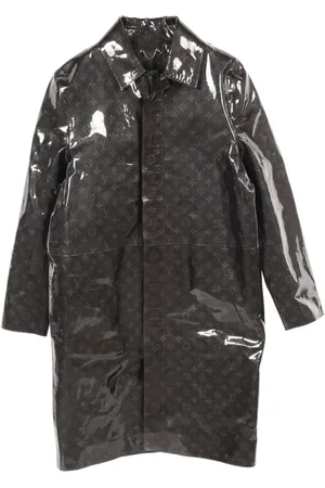 LOUIS VUITTON 2010s Monogram Eclipse coat