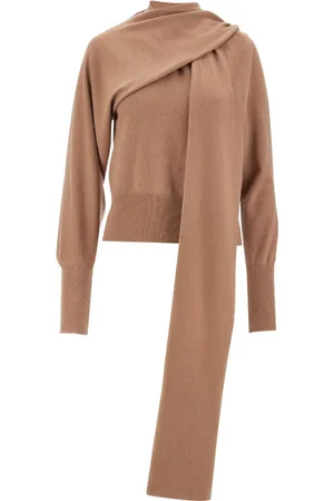 Salvatore Ferragamo Cashmere scarf jumper