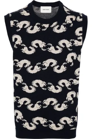 HENRIK VIBSKOV Shrimpy Horse knitted vest