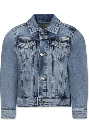 Calvin Klein Logo-patch denim jacket