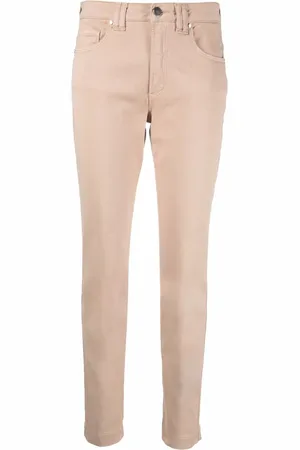 D.EXTERIOR Slim-cut straight-leg trousers