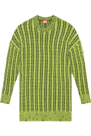 Diesel M-Pantesse cable-knit drop-shoulder jumper