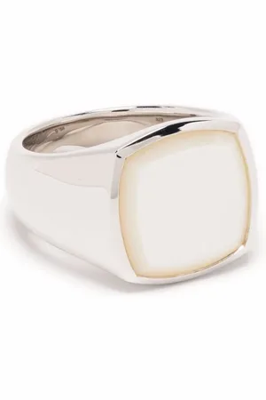 TOM WOOD Square cushion ring