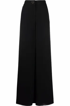 Moschino High-waisted flared trousers