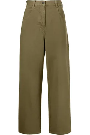 NILI LOTAN High-waist wide-leg jeans