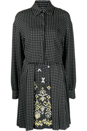 ERMANNO SCERVINO Polka-dot shirt dress