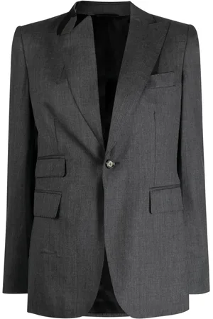 Marina Yee Asymmetric single-breasted blazer