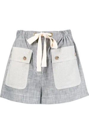 ULLA JOHNSON Drawstring-waist shorts