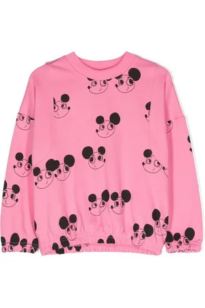 Mini Rodini Ritzratz-print organic cotton sweatshirt
