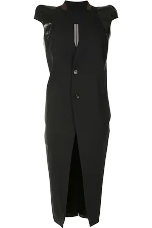 Rick Owens Structured-shoulder coat