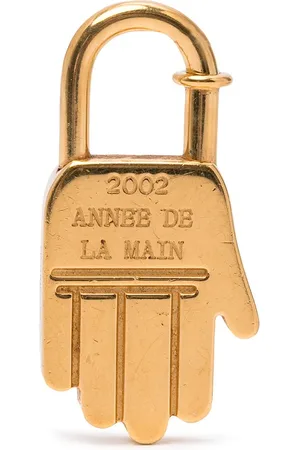 Hermès 2002 hand padlock charm