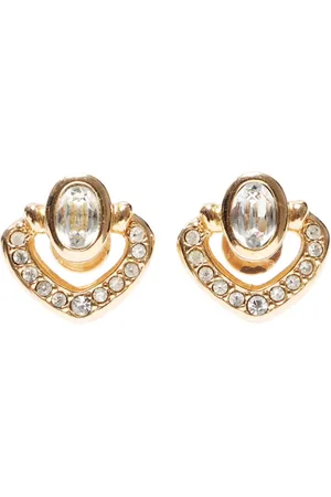 Dior Rhinestone stud earrings