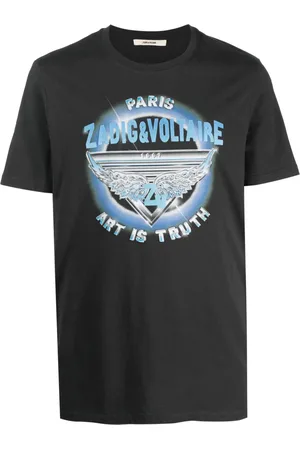 Zadig & Voltaire Tommy logo-print organic-cotton T-shirt