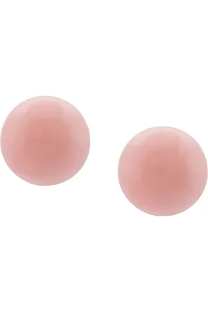 Irene Neuwirth 18kt rose gold opal sphere stud earrings