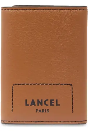 LANCEL Tri-fold leather wallet