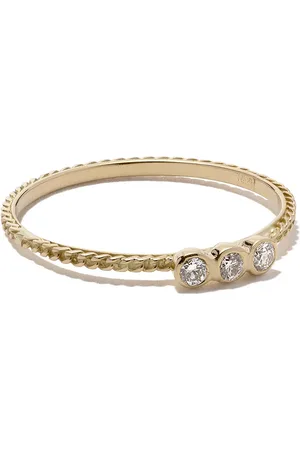 WOUTERS & HENDRIX 18kt yellow Chain Diamond ring