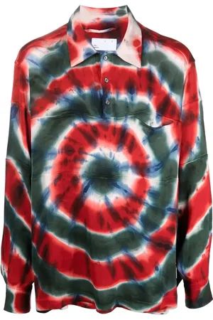 4SDESIGNS Tie-dye swirl-print shirt