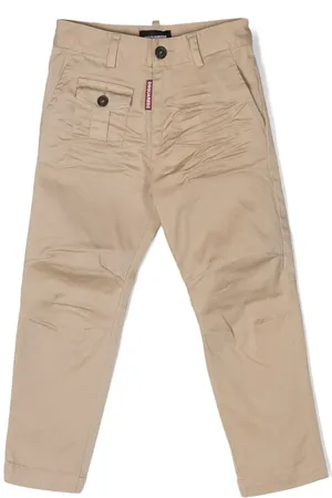Dsquared2 Logo-tag chino trousers
