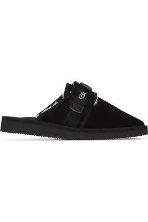 SUICOKE Zavo shearling-trim slippers