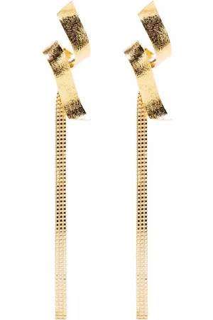 WOUTERS & HENDRIX Swirl chain-link earrings