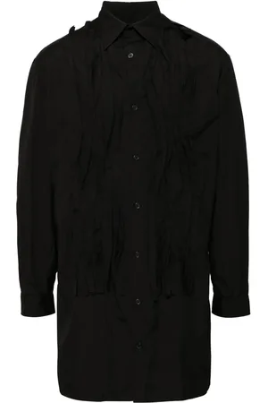 YOHJI YAMAMOTO Pintuck-detailed shirt