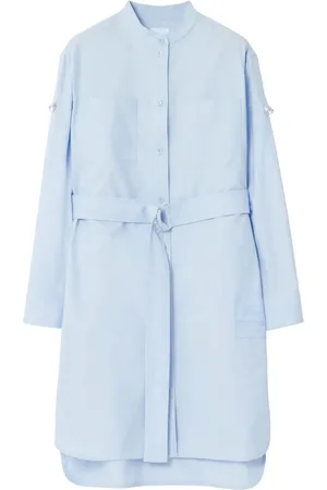 Burberry Belted cotton shirt dress