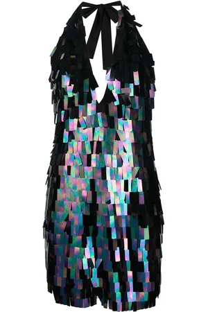 Ilkyaz Ozel Paillette-embellishment mini dress