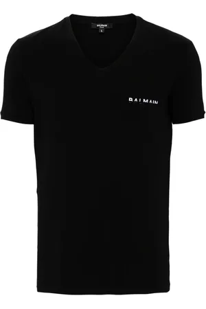 Balmain Embroidered logo T-shirt