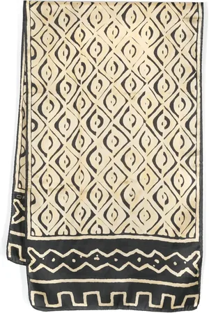 Etro Geomatric-pattern silk scarf