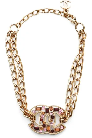 CHANEL 2003 CC rhinestone bracelet