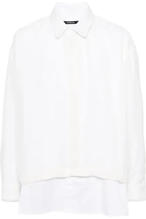 SONGZIO Layered cotton shirt