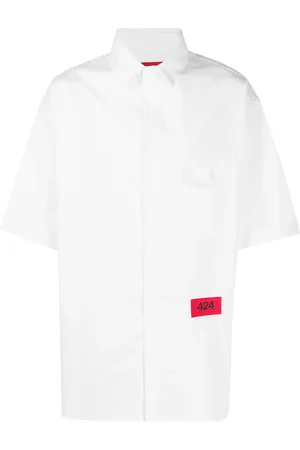 424 FAIRFAX Button down flap pocket shirt