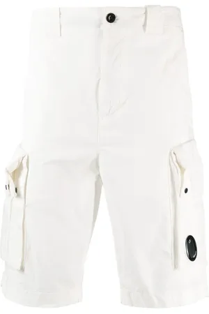 C.P. Company Logo-plaque cargo shorts