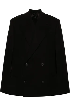 WARDROBE.NYC Double-breasted wool cape
