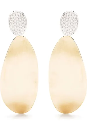 Marco Bicego 18kt yellow and white drop earrings