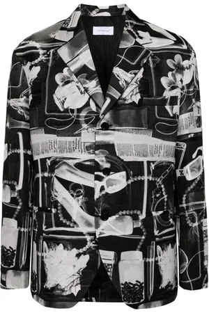 OFF-WHITE X-ray print blazer