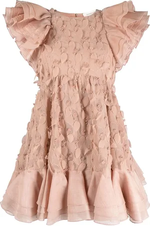 ZIMMERMANN Dancer frill-trim mini dress