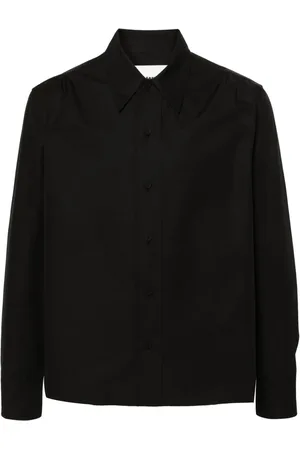 Jil Sander Pointed-collar cotton shirt