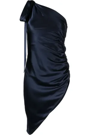 Michelle Mason Asymmetric silk dress